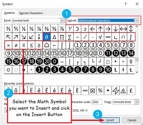 type math symbols  keyboard alt codes   type