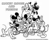 Mickey Mouse Coloring Friends Pages Clubhouse Print Baby Printable Color Kids Getcolorings Friend Step Easy Getdrawings Drawing sketch template