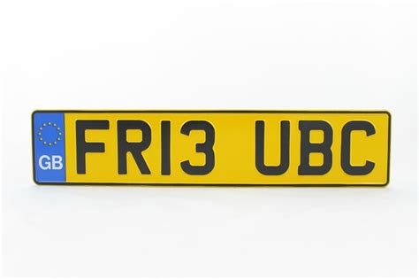 great britain gb euro european license plate custom number etsy