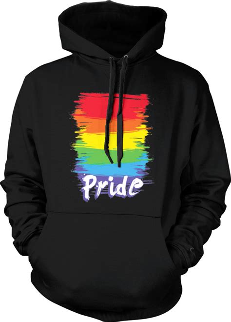 rainbow flag gay pride lesbian lgbtq equality love same sex hoodie pullover ebay