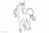 Coloring Pages Unicorn Female Printable Adults Kids sketch template