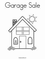 Coloring House Pages Garage Happy Printable Warming Party Template Worksheet Twistynoodle Print Address Worksheets Favorites Login Add Teaching Built California sketch template