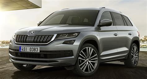 skoda kodiaq spruced   luxurious lk edition carscoops