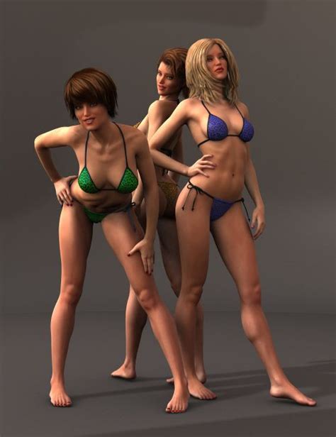 Perfect 10 Standing Poses For Genesis 2 Female S Modeling Pinup