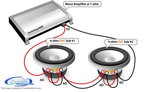 dual amplifier wiring diagram