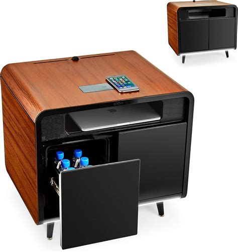 amazoncom sobro smart sidenightstand table  cooling drawer wireless charging