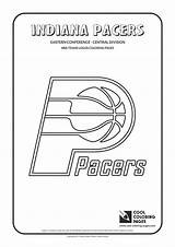 Coloring Nba Pages Logos Basketball Pacers Teams Indiana Cool Logo Kids Elementary Sheets Printable Pistons Detroit Sports Indianapolis Warriors Comments sketch template