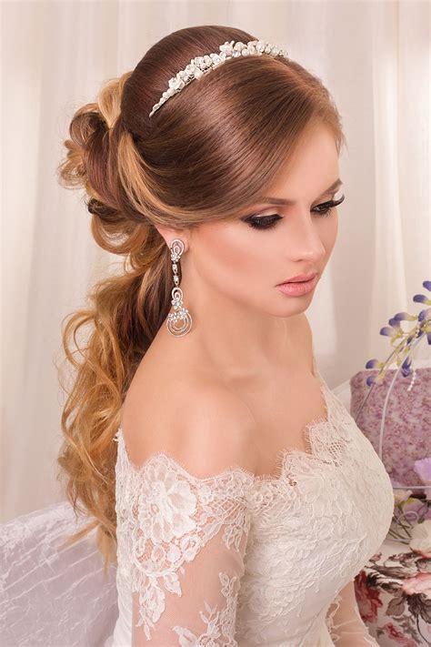 choosing  perfect hairstyle  match  wedding dress