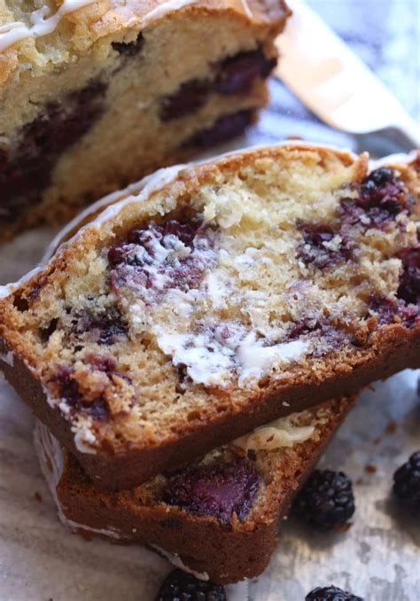 sweet blackberry quick bread recipe breakfast ideas