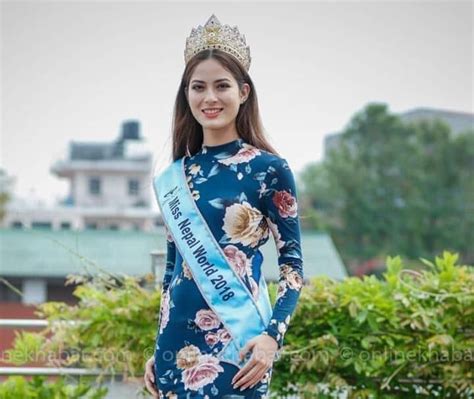 stunning pictures of miss nepal shrinkhala khatiwada missworld2018