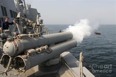 mk  recoverable exercise torpedo photograph  stocktrek images