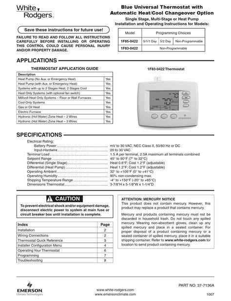 wiring diagram  emerson thermostat manual pdffiller kara wireworks