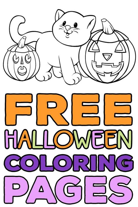 printable halloween coloring pages  toddlers  start