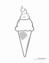 Ice Cream Coloring Pages Party Templates Top Printables Whip Cherry Navigation Timvandevall Post sketch template