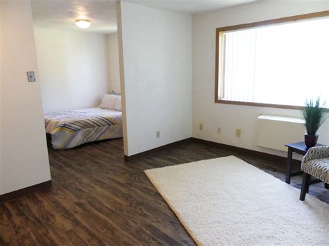lakeview terrace apartments  chamberlain sd living room view  bedroom mills