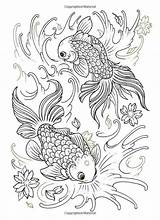 Colouring Fische Print Ausmalen Zeichnen Seidenmalerei Ec0 Coloriages Livres Adulte Erwachsene Megamunden Malbuch Petits Visiter Poisson sketch template