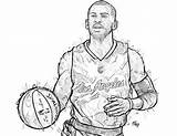 Clippers Players Hoopeduponline sketch template