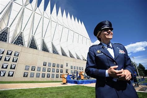 first woman takes command of us air force academy will sex scandals