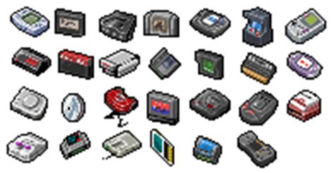 console icons updated  pixeljointcom