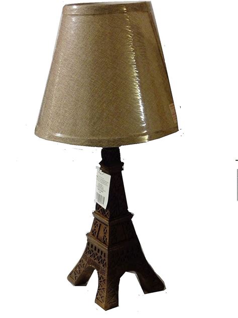 paris eiffel tower table lamp and shade