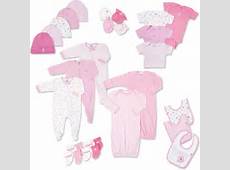 Baby Girl Layettes, Newborn Layette Set, Gerber Baby Clothing, Organic