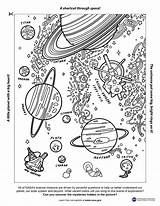 Universe Color Nasa Week sketch template