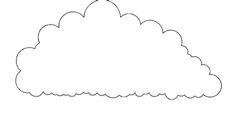 cloud template clipartsco