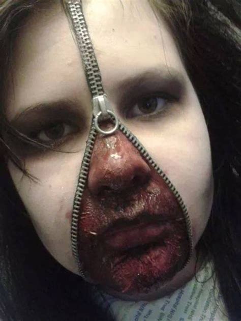 amazing teen beats bullies with scary character makeovers metro news