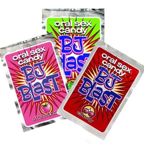 Bj Blast Strawberry Cherry Apple Flavoured Popping Candy Oral Sex Fun