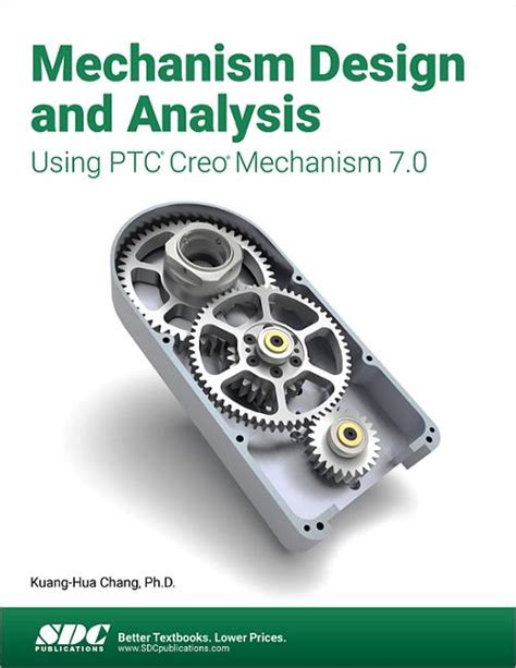 mechanism design  analysis  ptc creo mechanism  book  sdc publications