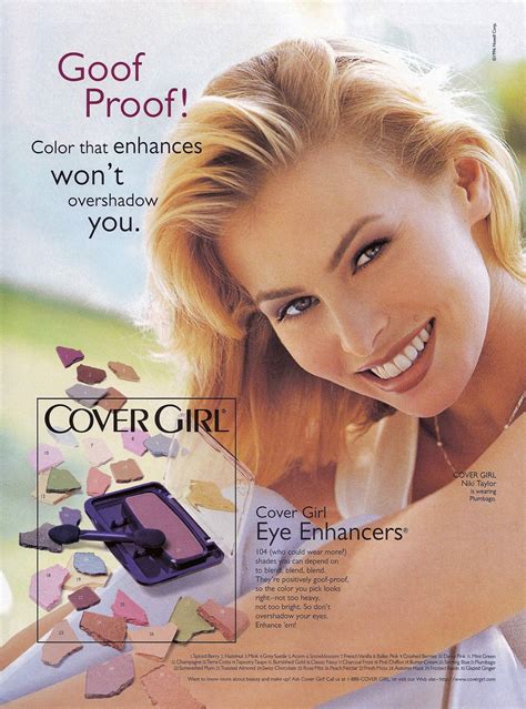 niki taylor covergirl beauty advertising cover girl makeup