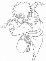 Sasuke Uchiha sketch template