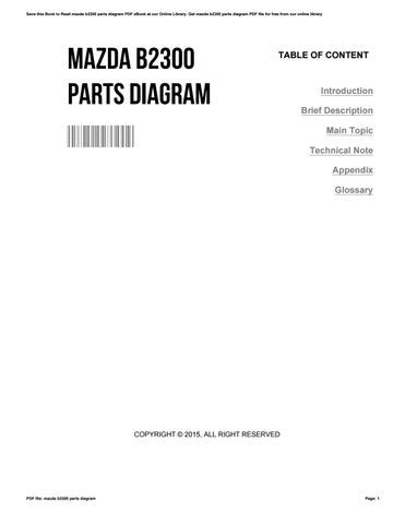 mazda  parts diagram  virginiascott issuu