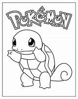Pokemon Squirtle Coloring Pages Turtle Print Sheet Printable Cute Blue Kids Christmas Fans Choose Board sketch template