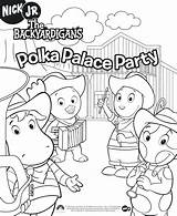Coloring Pages Backyardigans Uniqua Getcolorings Les Getdrawings sketch template