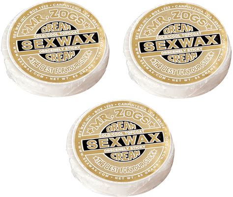 3 pack mr zogs sex wax dream cream topcoat gold