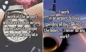 whisper app reveals shocking confessions of airport staff