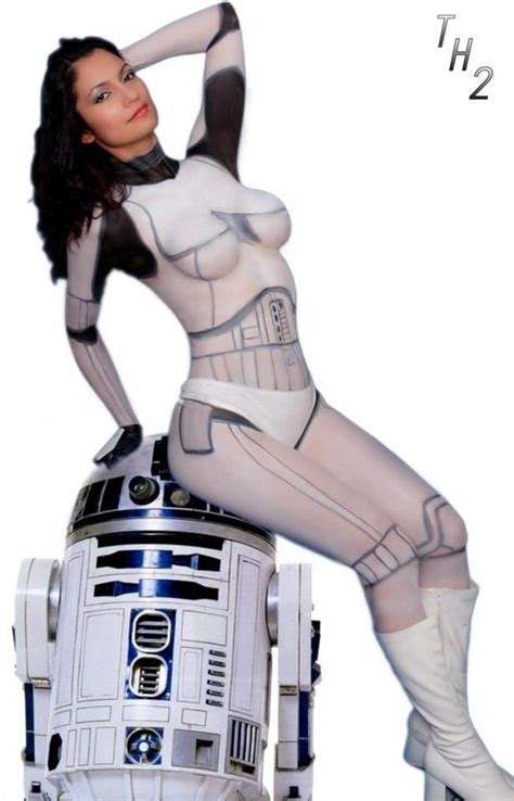 Female Stormtrooper And R2d2 Rule 63 Stormtrooper Cosplay