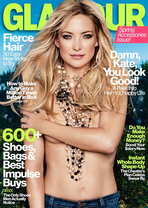 Kate Hudson S Glamour April Issue Photo Shoot Glamour