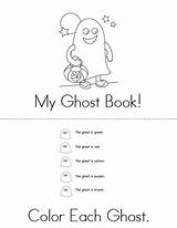 Ghost Book Twistynoodle Mini Books Transitional Kindergarten sketch template