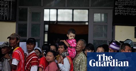 Burma Votes In Landmark Elections In Pictures World News The Guardian