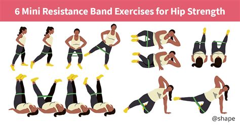 Mini Resistance Band Exercises For Hip Strength Shape Magazine