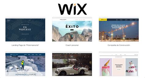es wix    sirve crea  sitio web  wixcom
