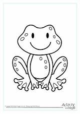 Coloring Frog Colouring Pages Leapfrog Color Getdrawings Activity sketch template