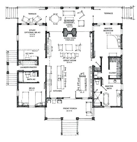 dog trot house plans southern living dogtrot house floor plan beautiful modern home unique