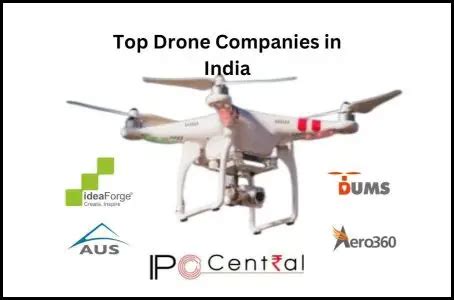 top drone companies  india  ipo central
