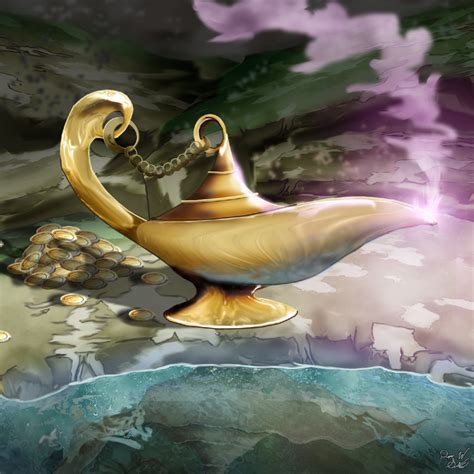Genie Lamp By Dreamastermind On Deviantart