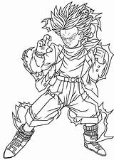 Dragon Ball Coloring Pages Super Goku Saiyan Book Colouring Printable Kai Books Print Will Color King Drawing Characters Getcolorings Anime sketch template
