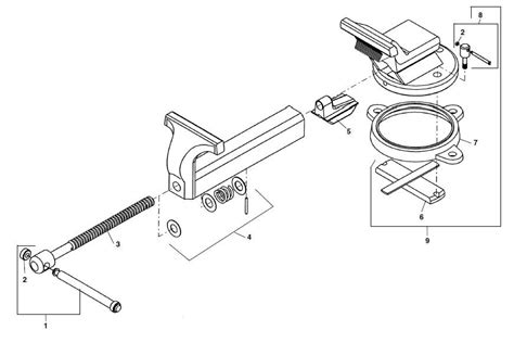 bench vice parts drawing alvalewis