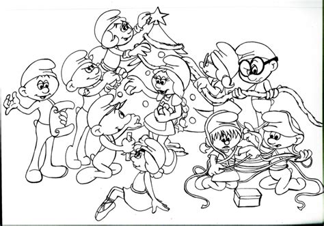 coloring smurfs learn  coloring